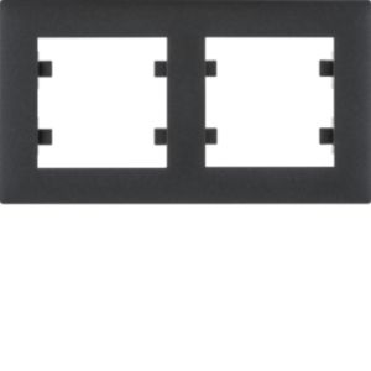 intense Quadro x2 horiz. - preto