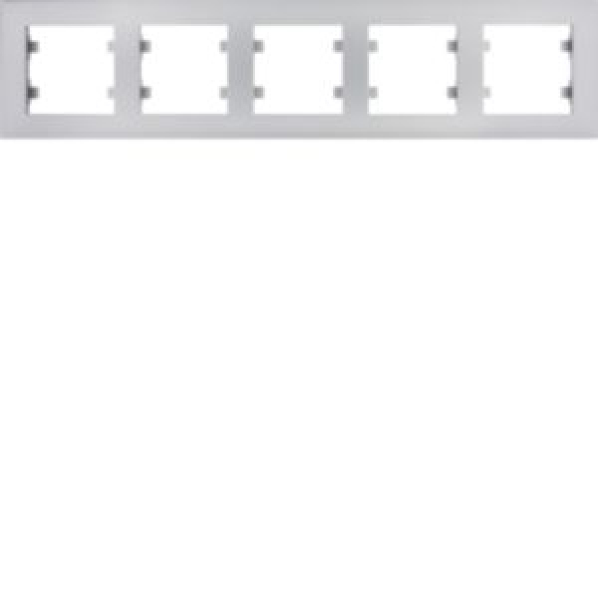 intense Quadro x5 horiz. - prata