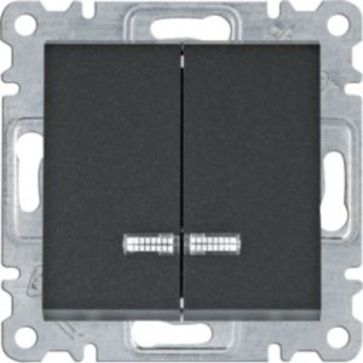 Comutador lustre csinaliz - preto