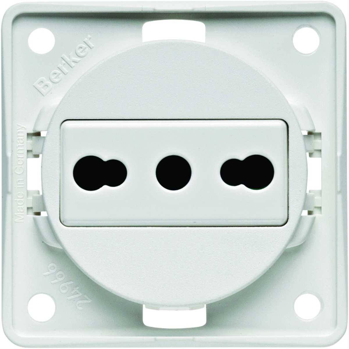 Integro - tomada Italia 16A, branco mate