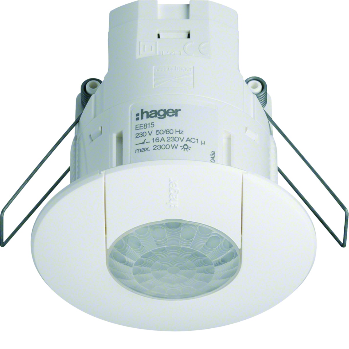 Detector pres. 360º encastr.