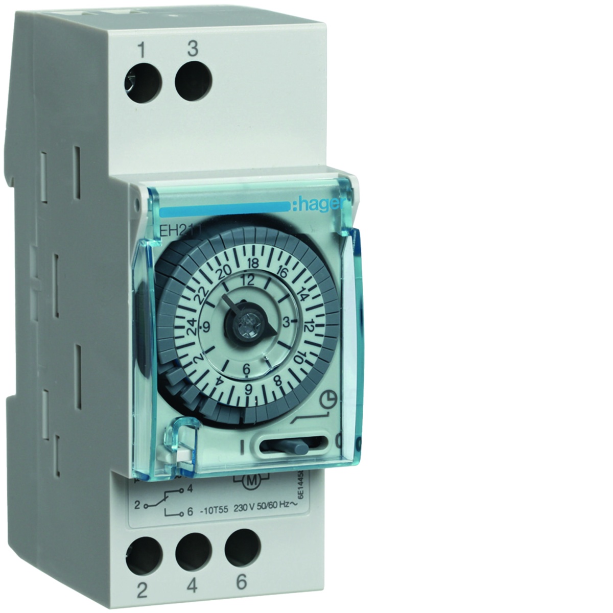 Interr. horário 1 canal 24h c res 2M