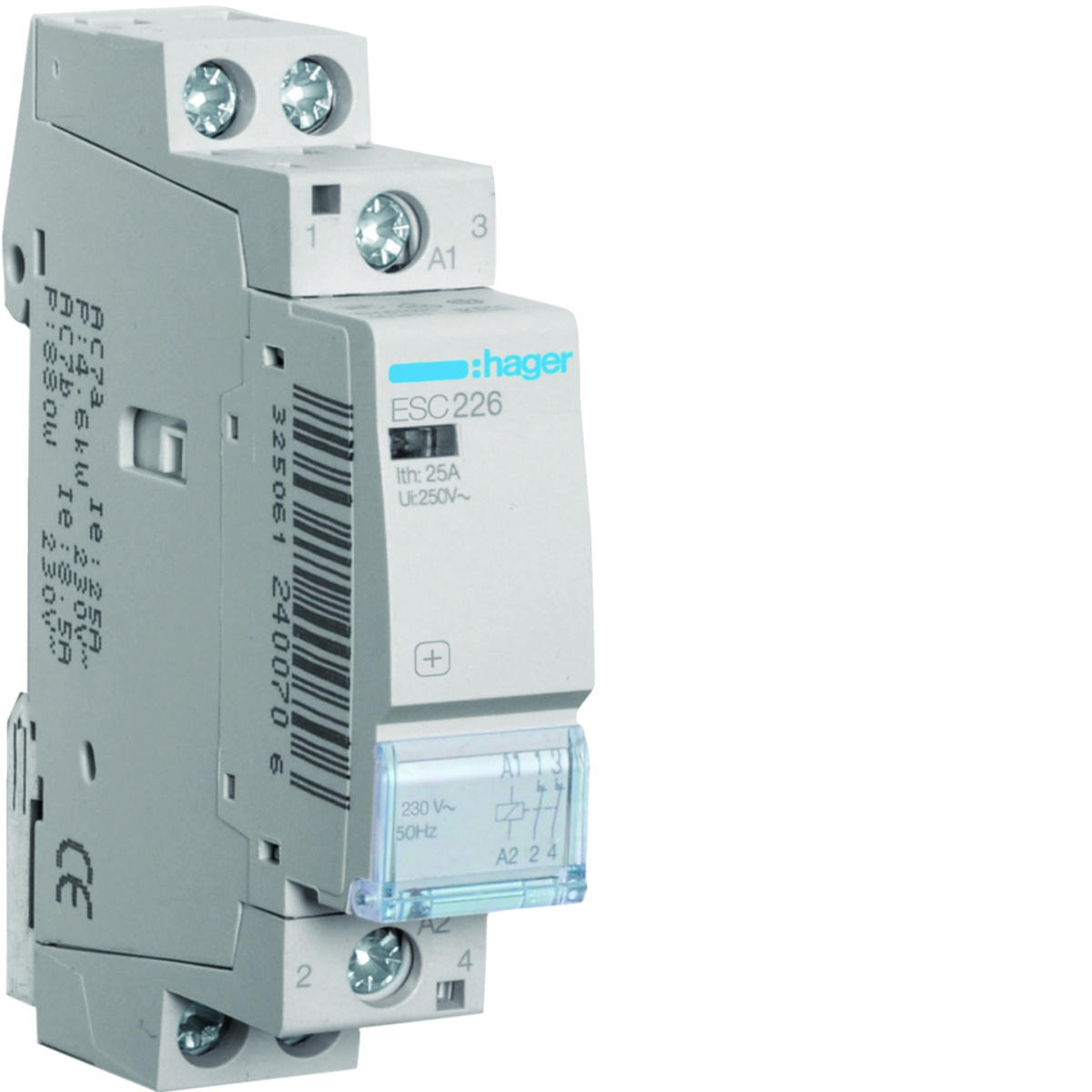 Contactor 25A, 2NF, 230V 1M