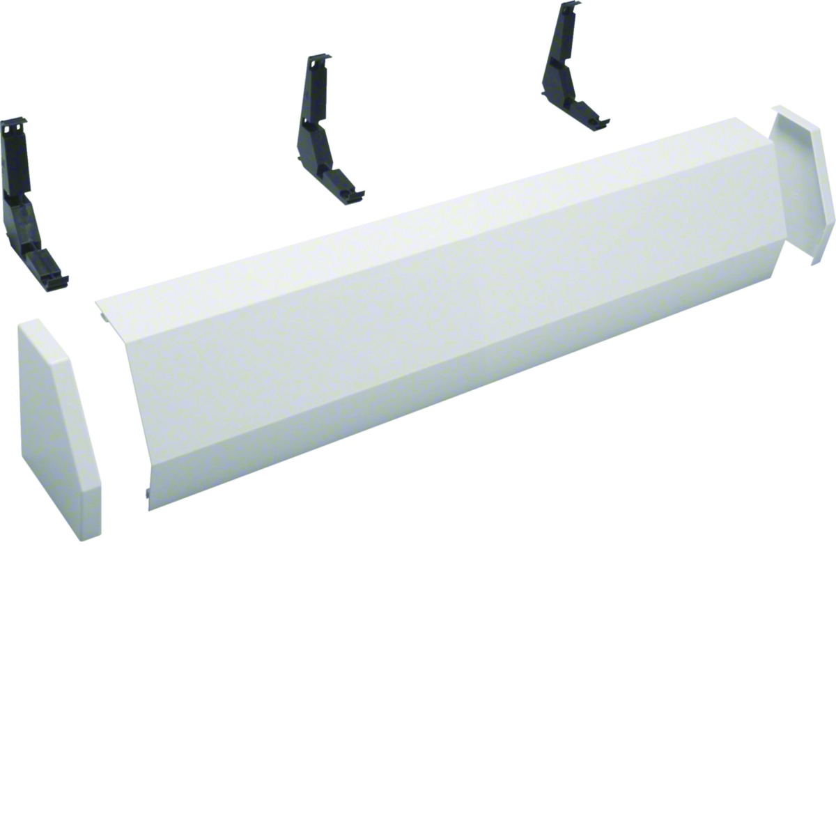 Calha de acabamento l.1050 RAL 9010