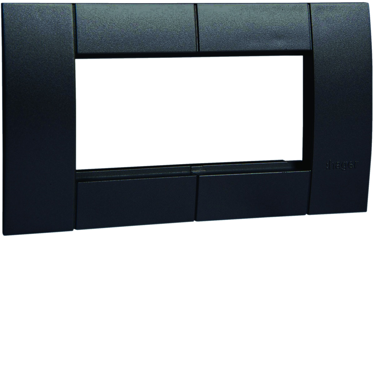 Sup duplo apar 45mm BRAP preto