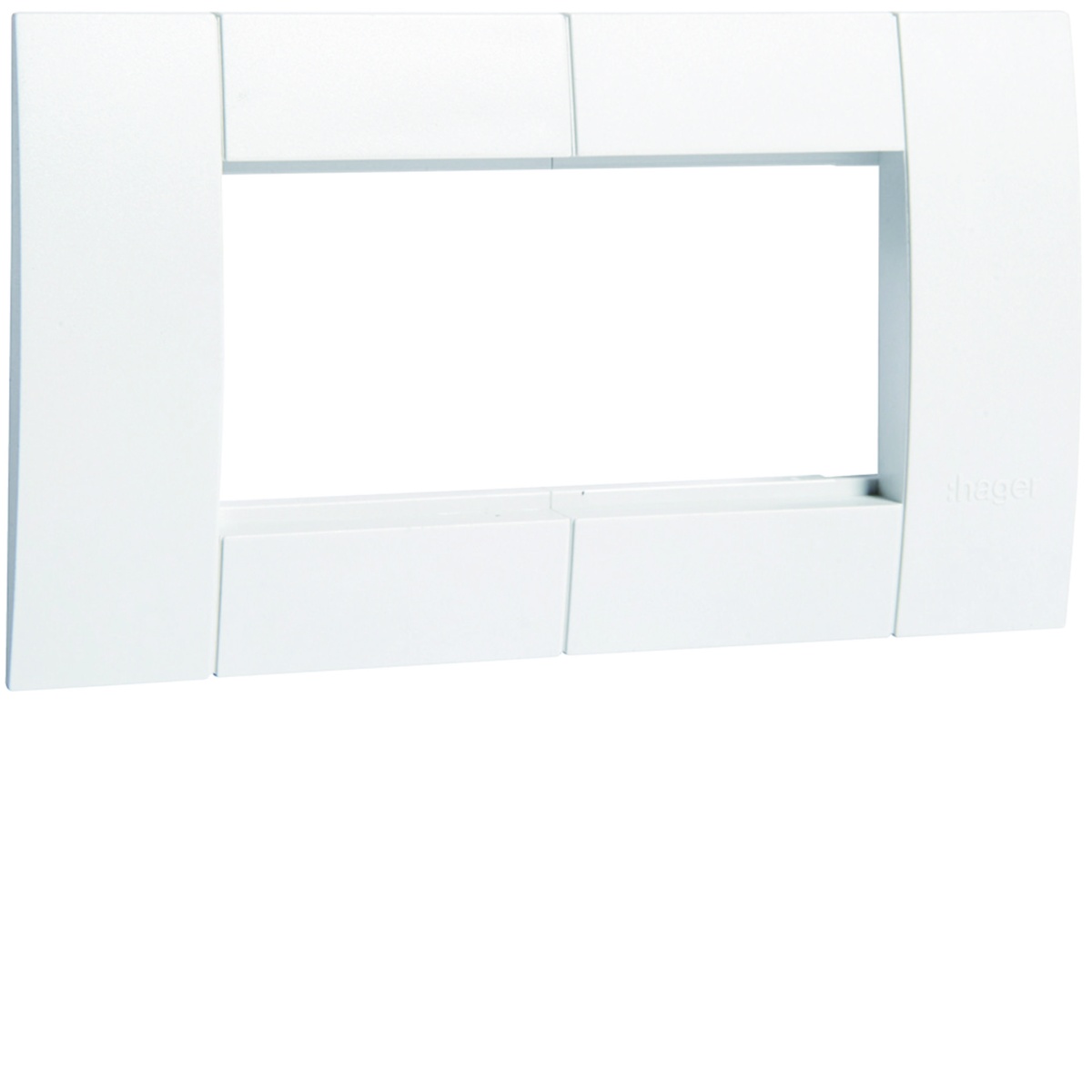 Sup. duplo apar. 45mm BRAP, branco
