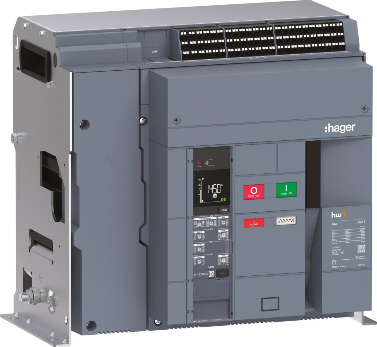 Disjuntor HW2 2000A 4P 66kA LSI HCVC