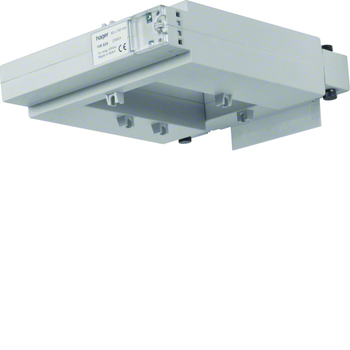 Toro rectangular aberto 80x160mm