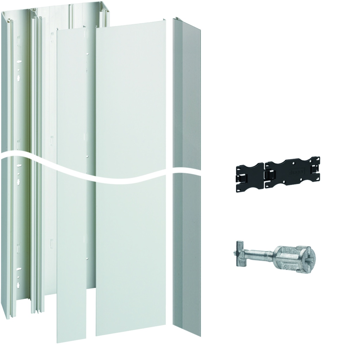 Kit calha gamma 13 c 2 tampas 2x13m