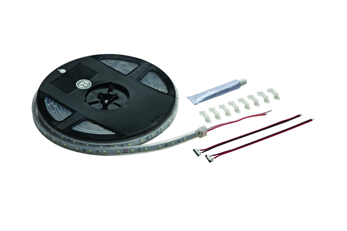 SL Fita LED branco, 24V 28,8W IP68, 6m
