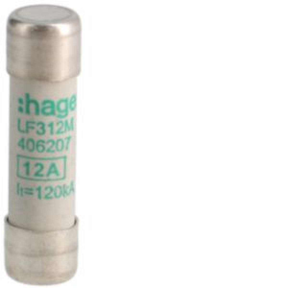 Fusível 10x38 aM 12A 500V