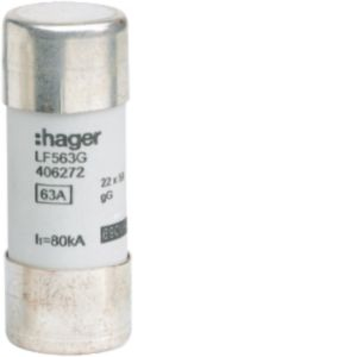 Fusível 22x58 curva gG 25A 690V