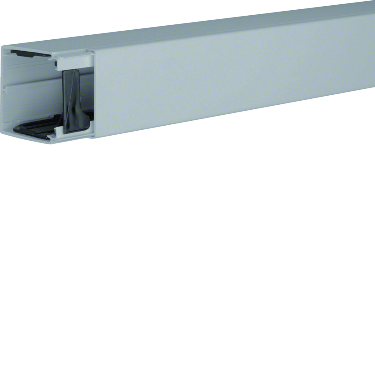Calha elétrica em PVC LF 60x60 mm cinza pedra