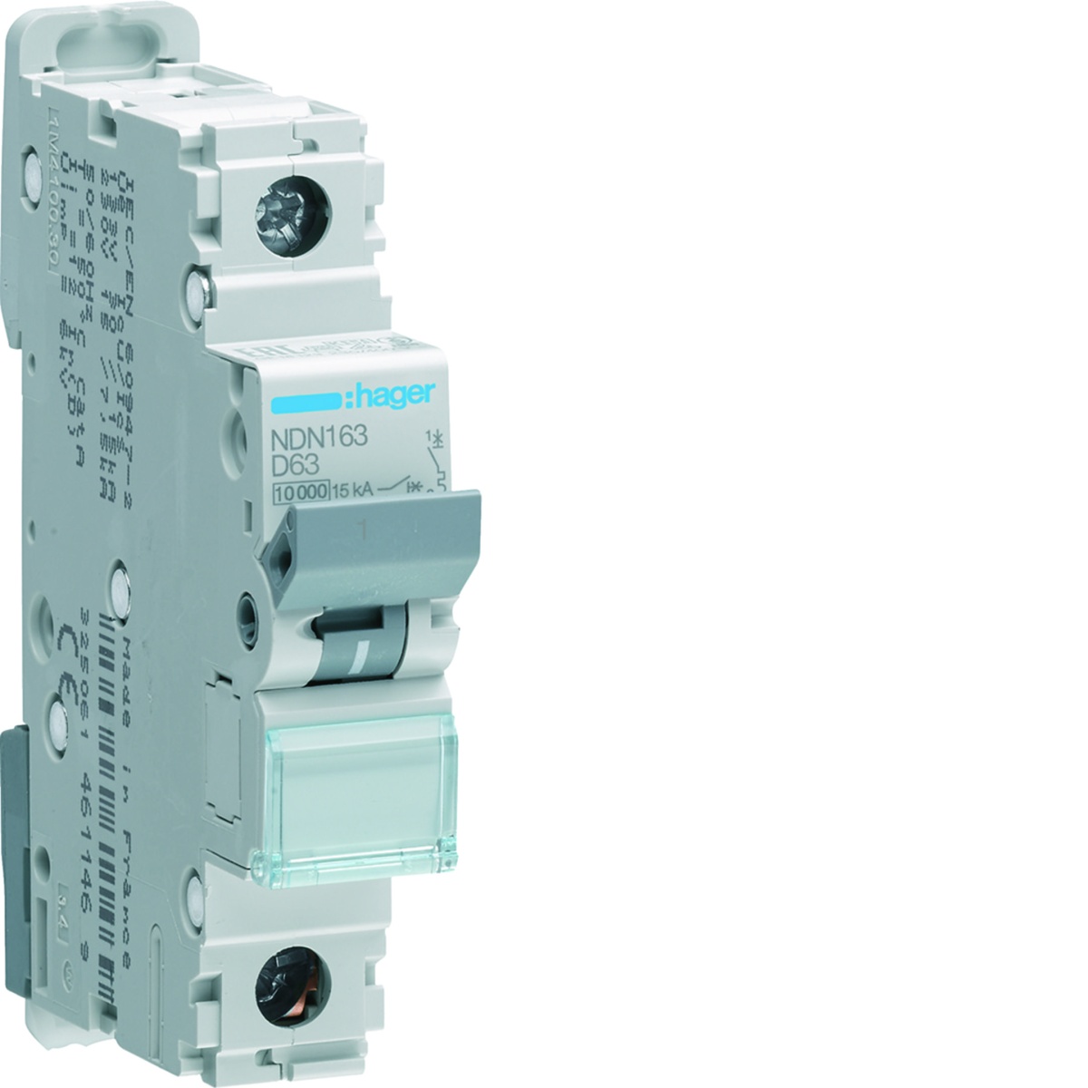Disjuntor 1P 63A D 1015kA 1M