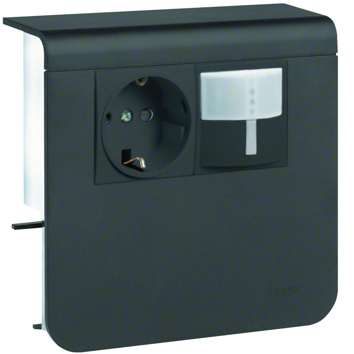 Schuko  detmov SL20055 prt grafite