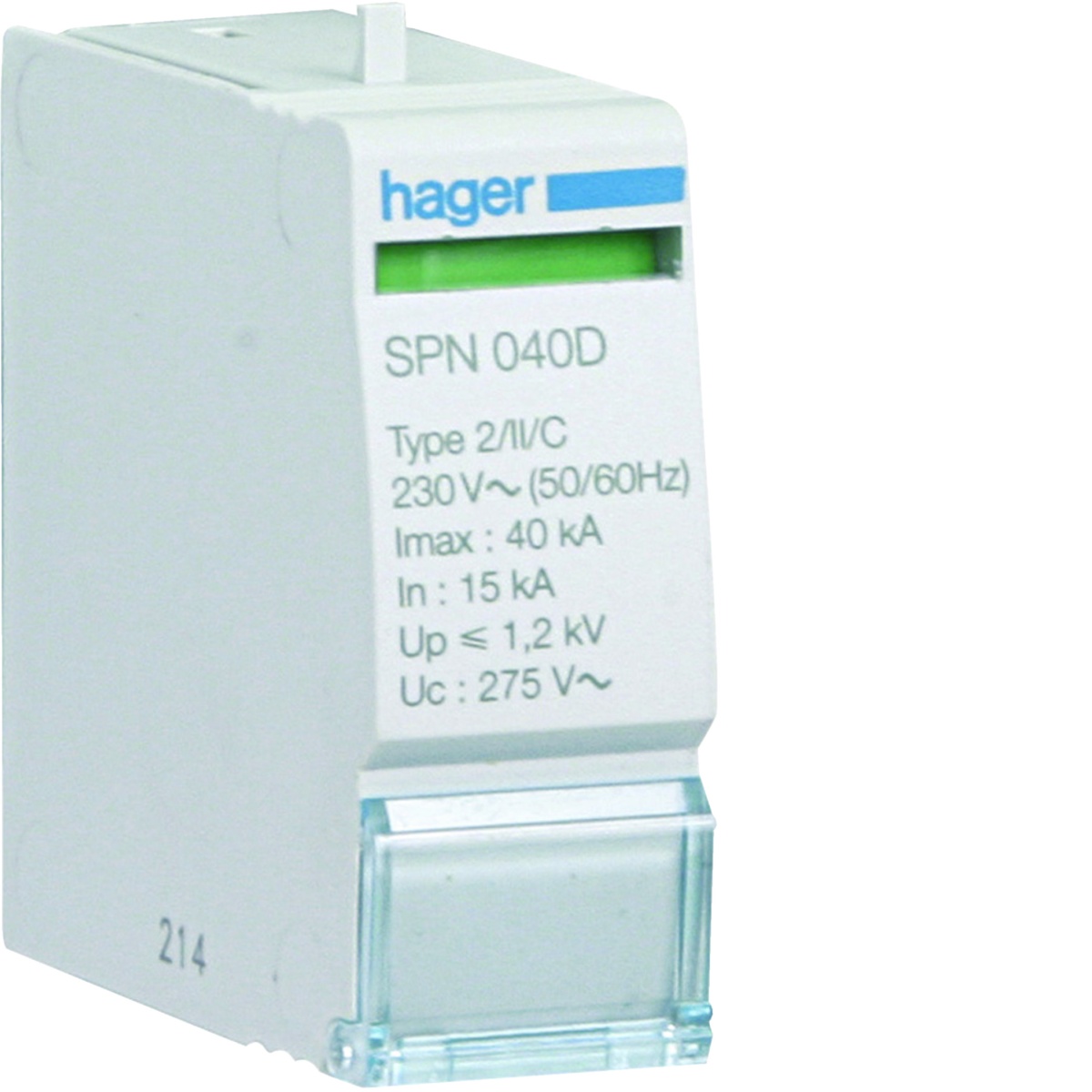 Cart. recarga 40kA pSPN240440D