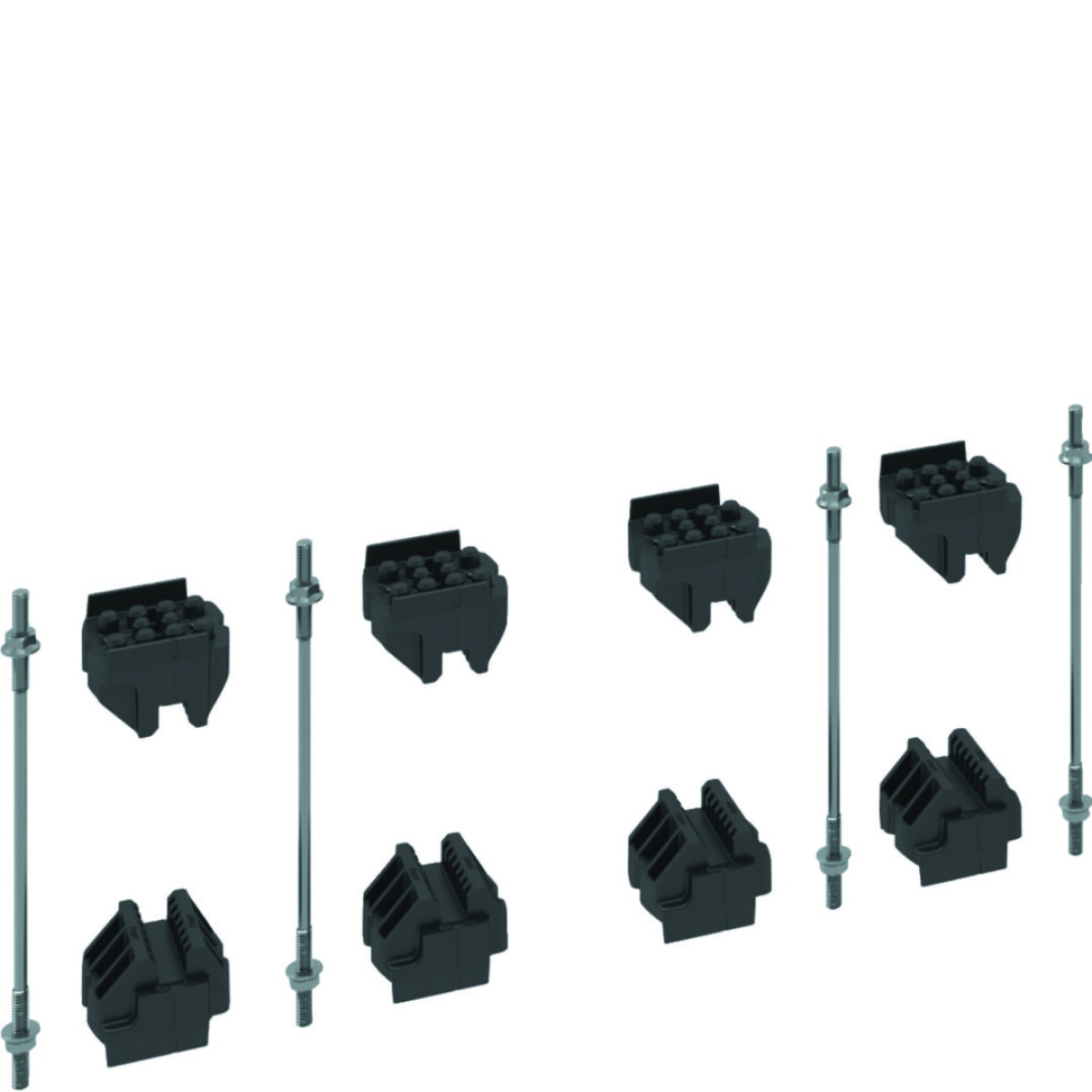 Suporte pbarramento 1x10mm 3PN
