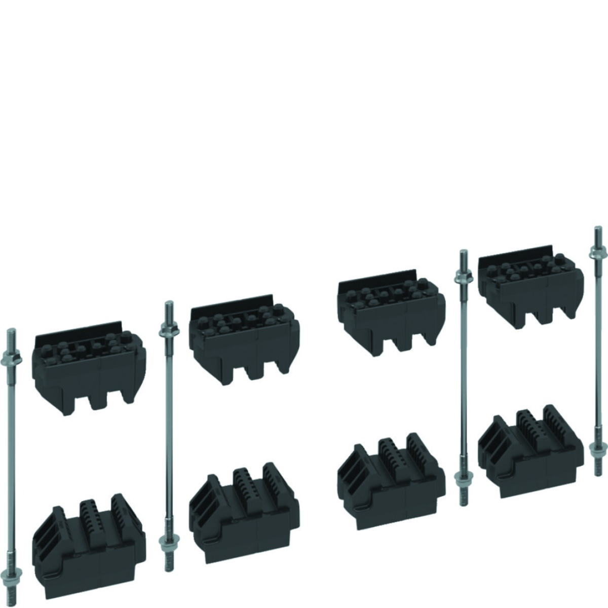 Suporte pbarramento 2x10mm 3PN