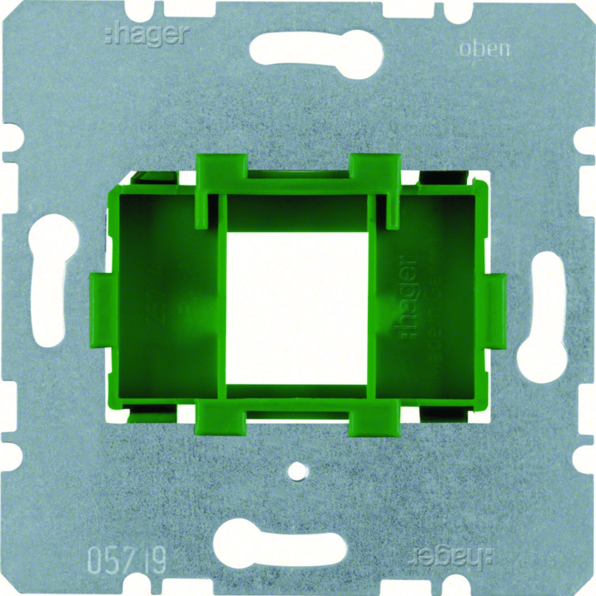Suporte OEM RJ45 simples, verde