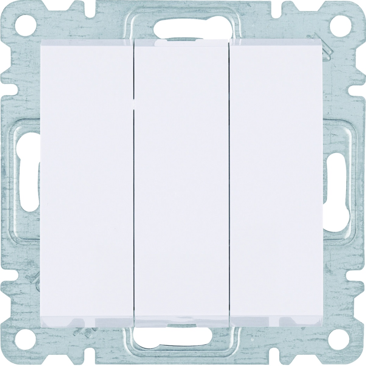 lumina - Interruptor triplo, branco
