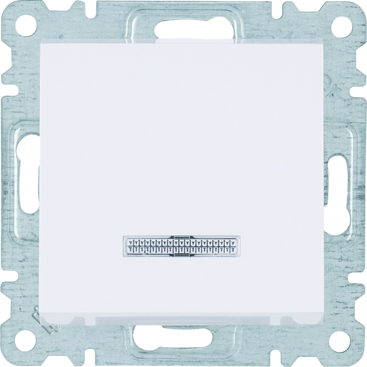 Interrup. simples 16A csinaliz - branco
