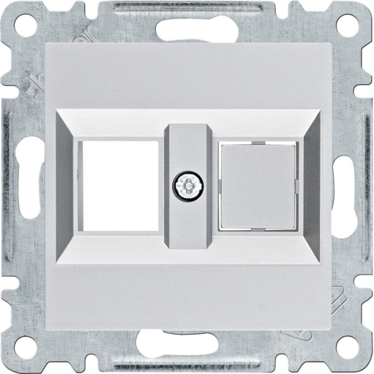 Suporte duplo pKeystone - prata