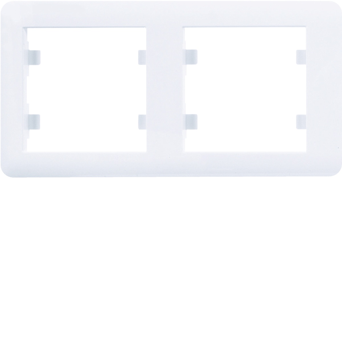soul Quadro x2 horizontal - branco