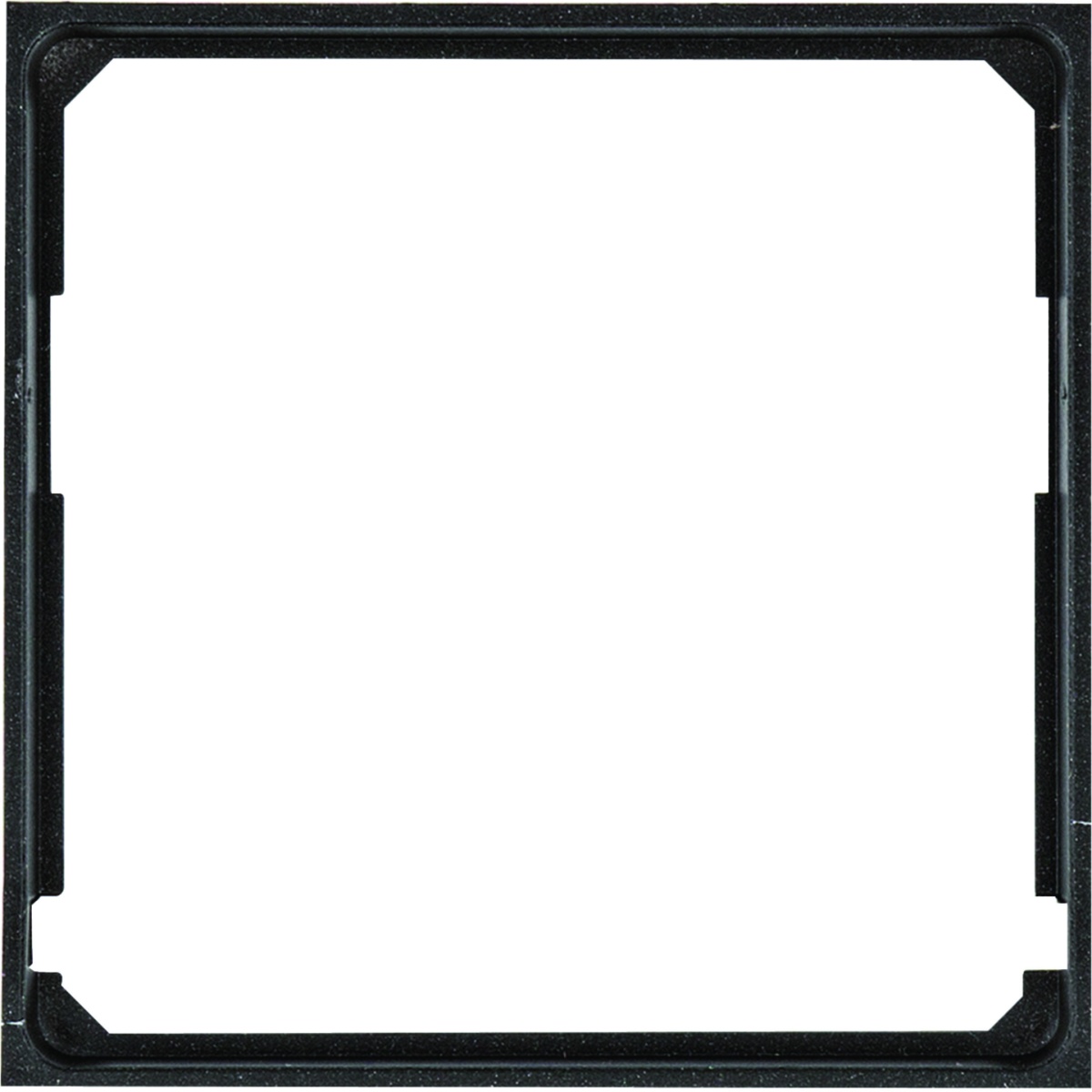 Aro intermédio 50x50 - preto