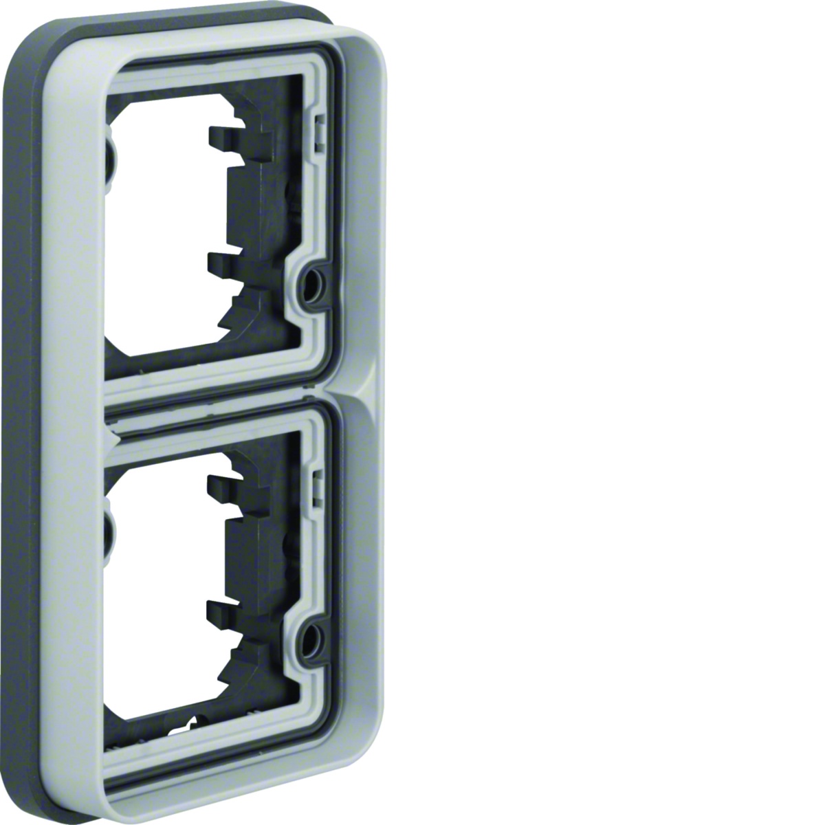 cubyko - Quadro x2 vertical, cinzento