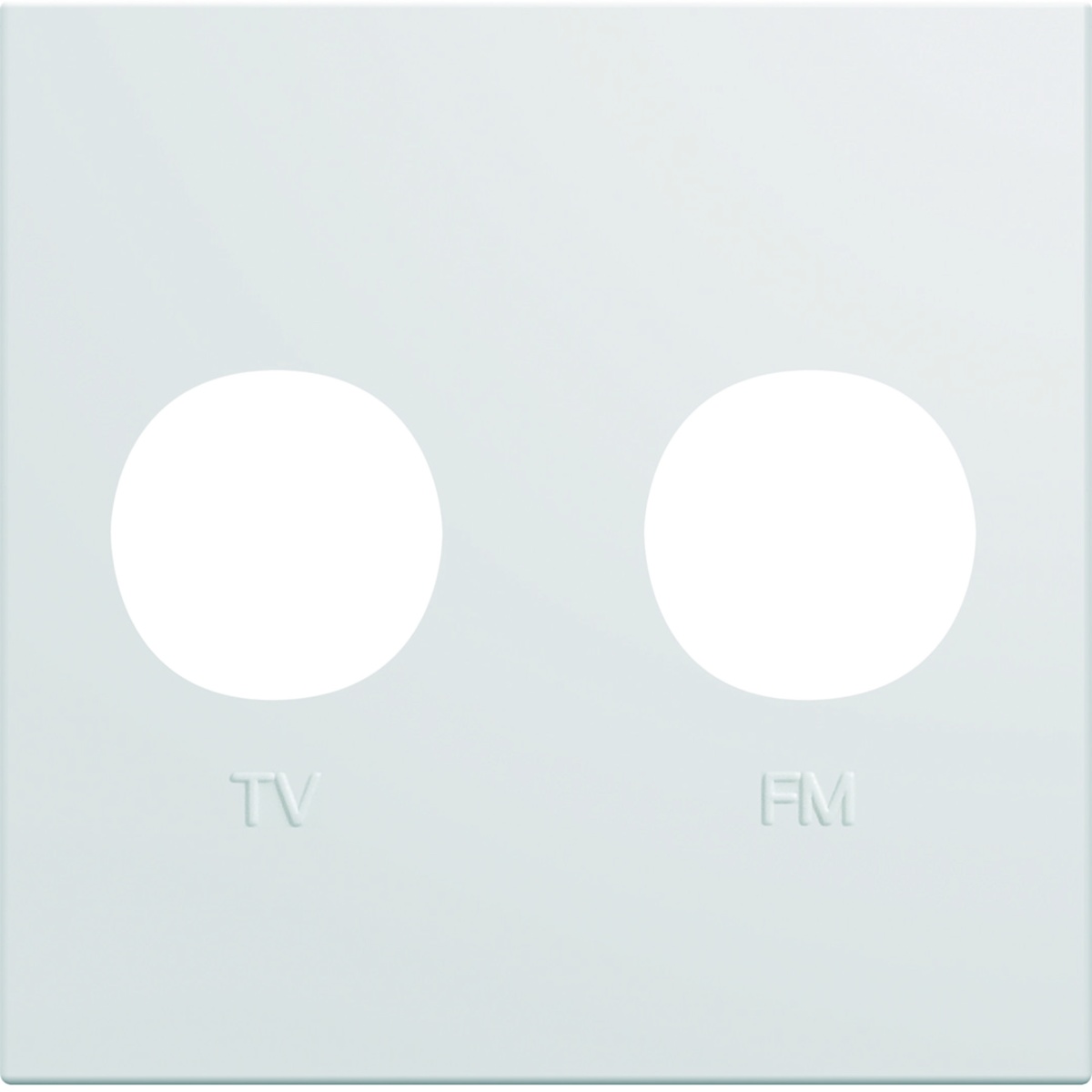 gallery 2M Espelho TVFM, branco
