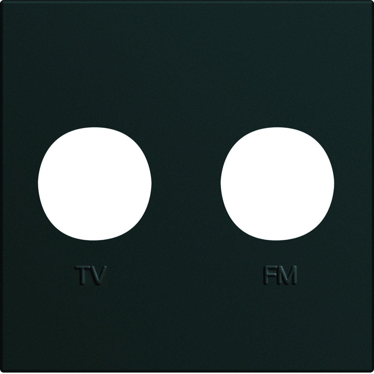gallery 2M Espelho TVFM, preto