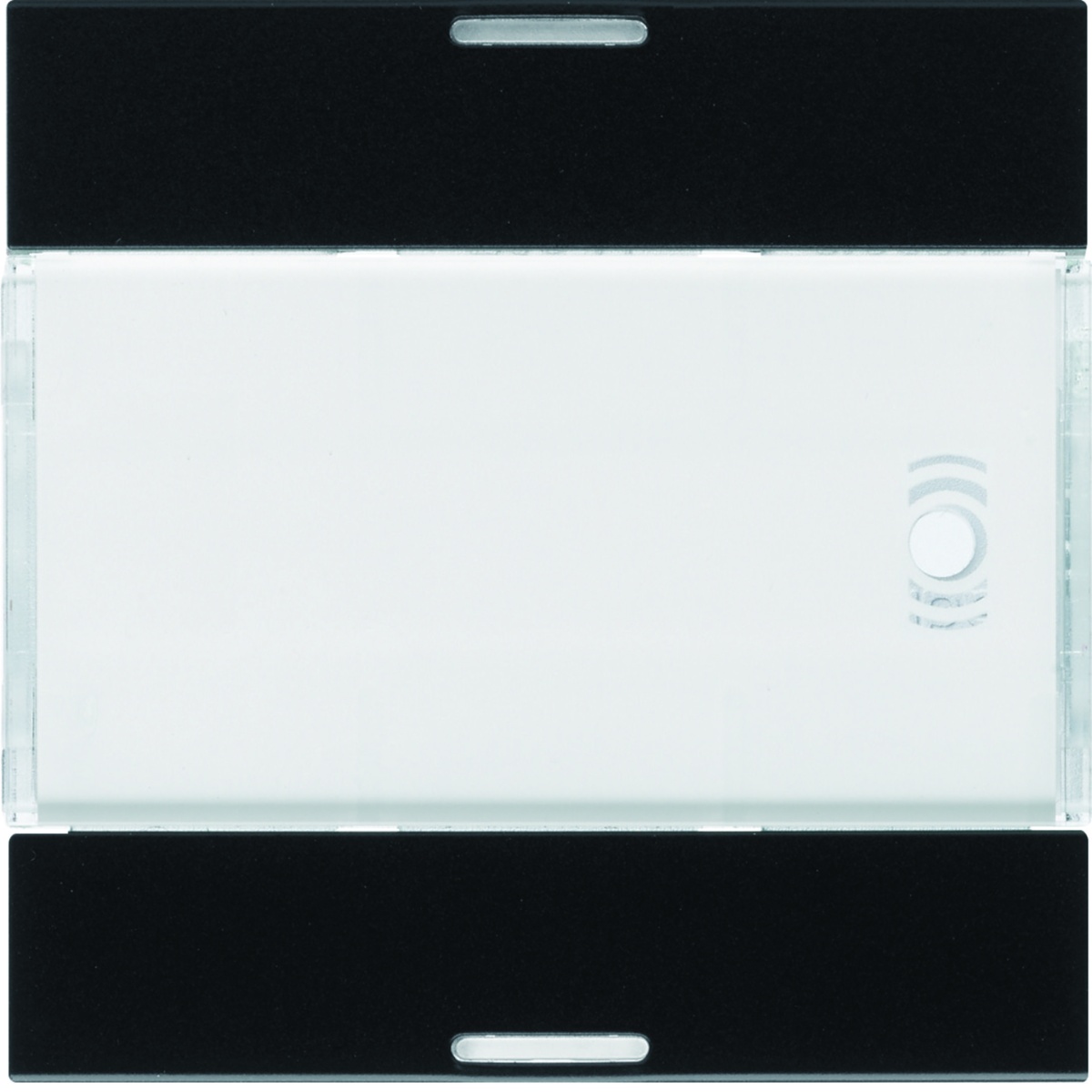 Tecla x2 gallery KNX com LED, preto
