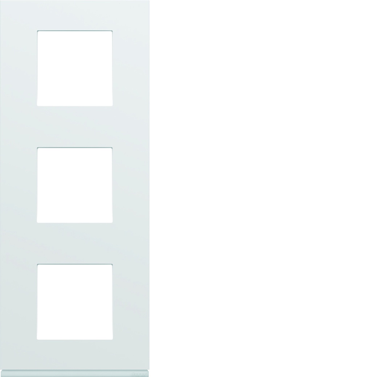 gallery 3x2M Quadro x3 vert. 71mm, branc