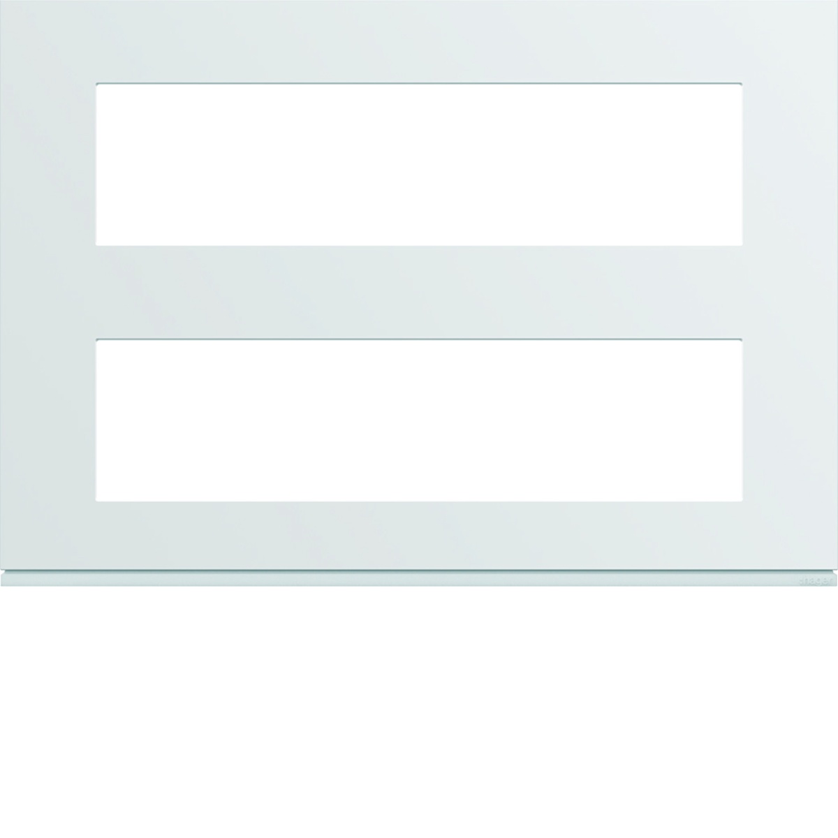 gallery 8M8M Quadro horizontal, branco
