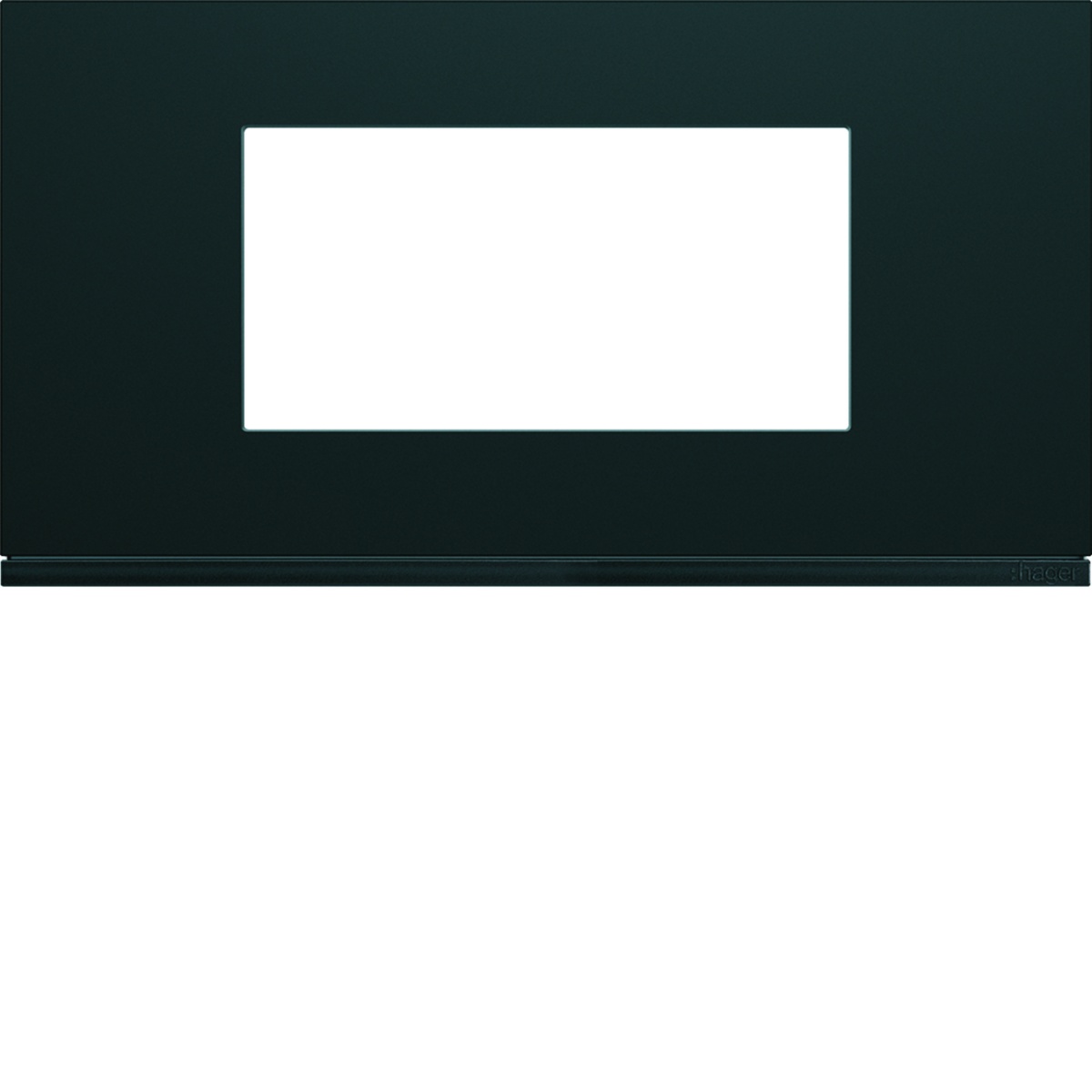 gallery 4M Quadro horizontal, preto
