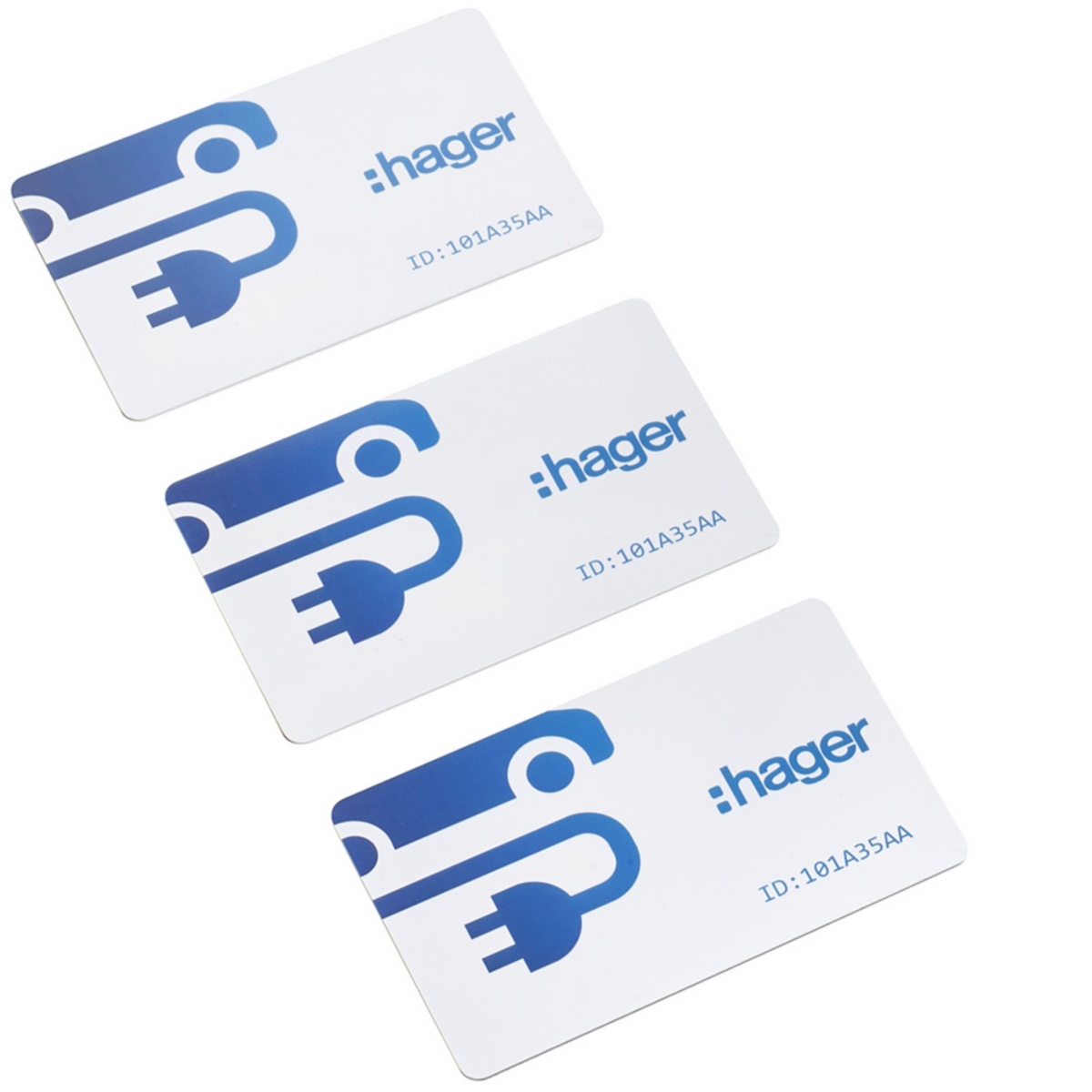 kit 3 cartões RFID
