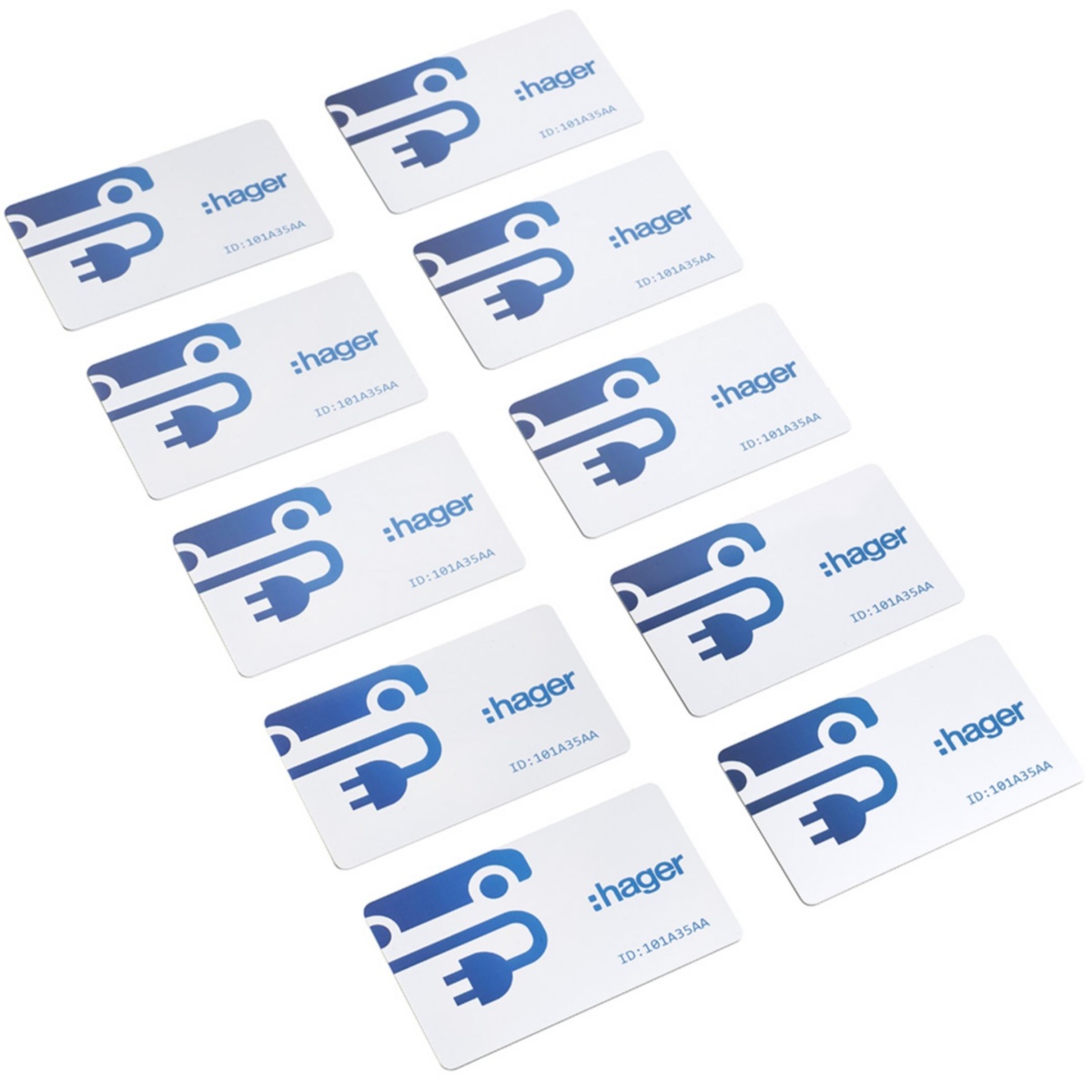 kit 10 cartões RFID