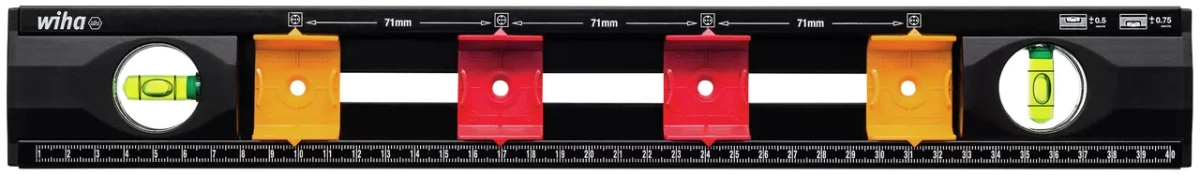 Electrician's spirit level 40 cm