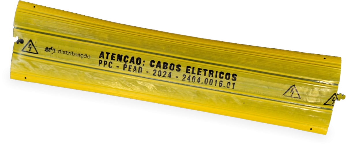 Placa de Proteção de Cabos Enterrados PPC