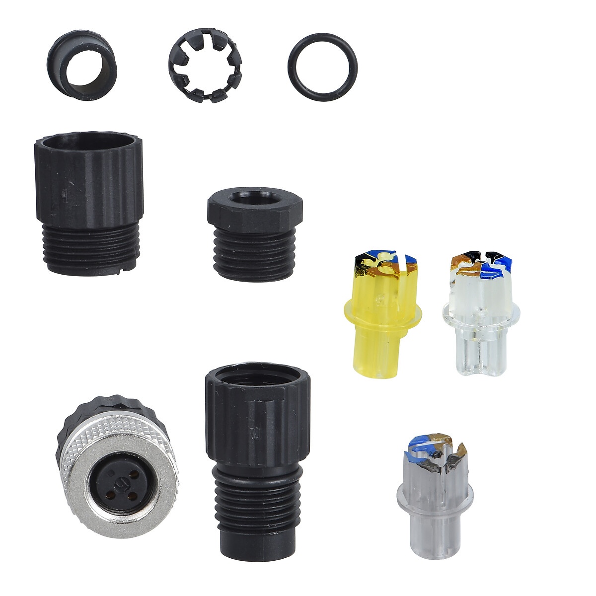 M8 STRAIGHT CONNECTOR 3 PINS - XZCC8FDM30V