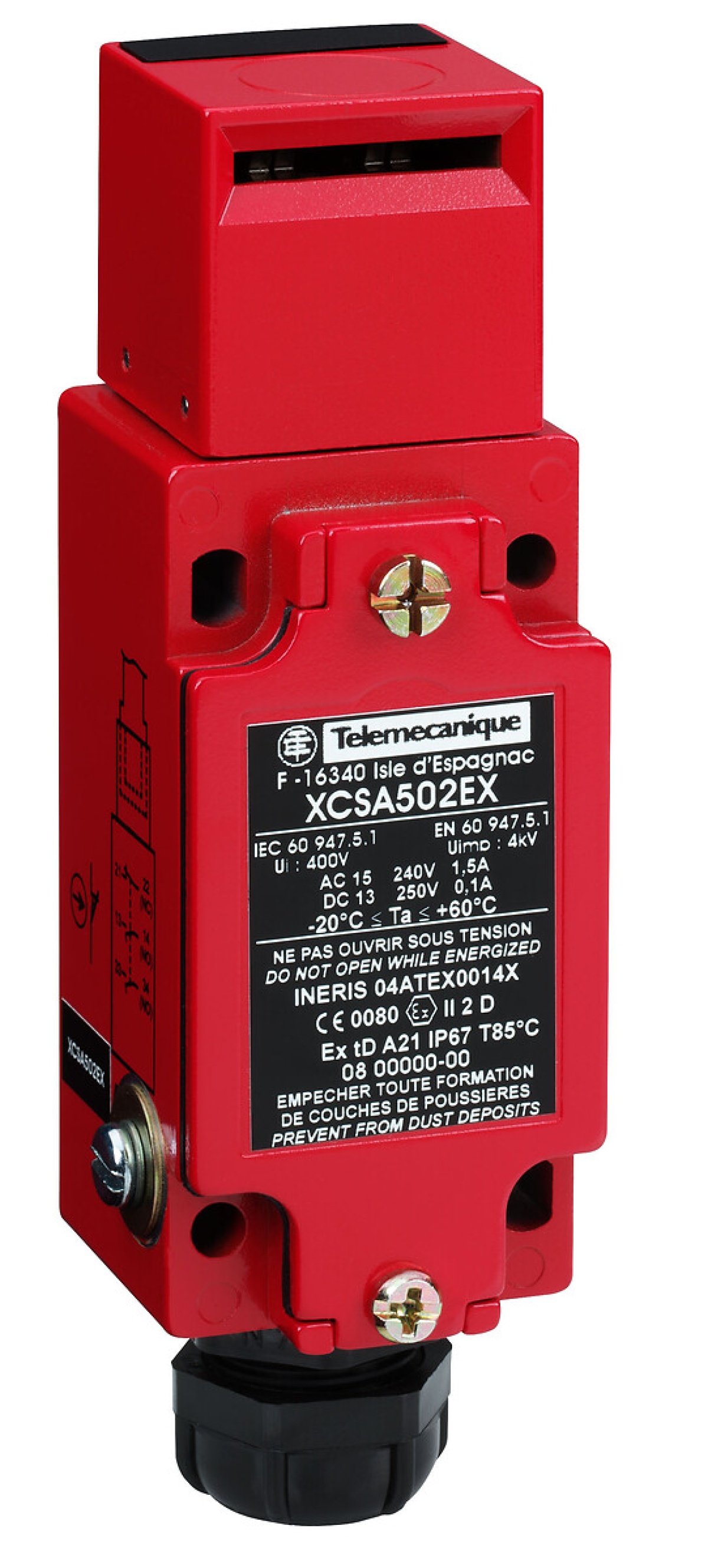 METAL LIMIT SWITCH NO LOC EX D