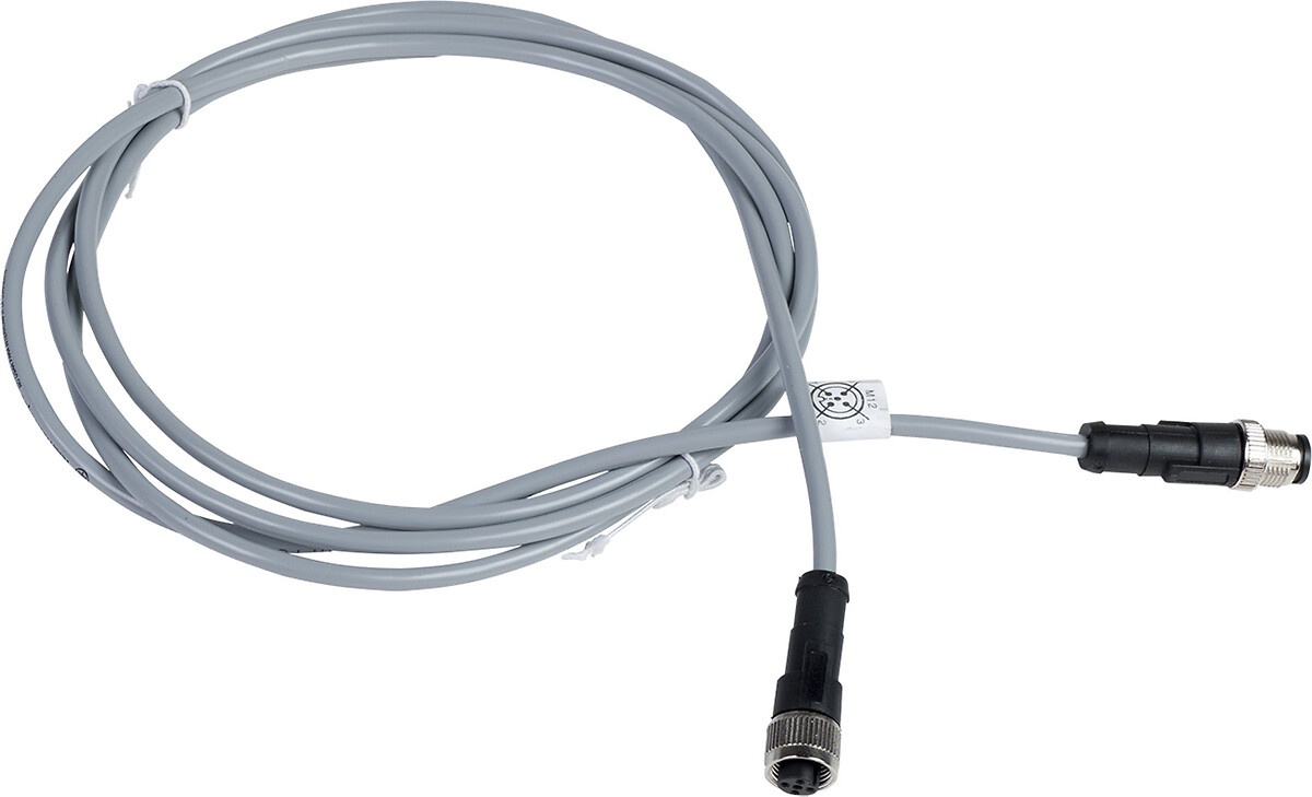 JUMPER PVC CABLE 4 WIRES M12 STRAIGHT MA - XZCRV1511041C2