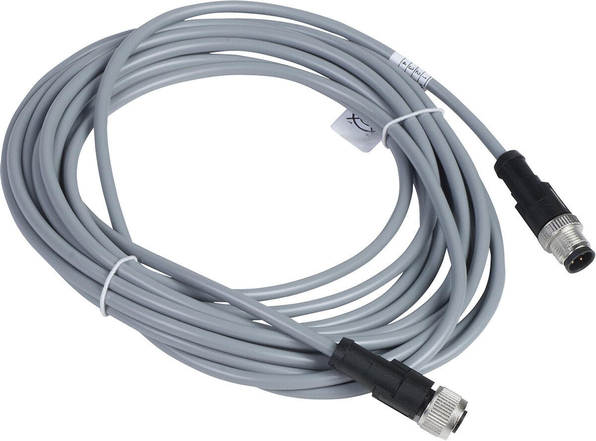 JUMPER PVC CABLE 4 WIRES M12 STRAIGHT MA - XZCRV1511041C5