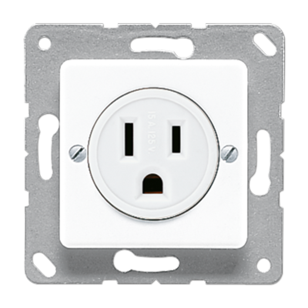 Conector NEMA de EE.UU. A blanco alpino