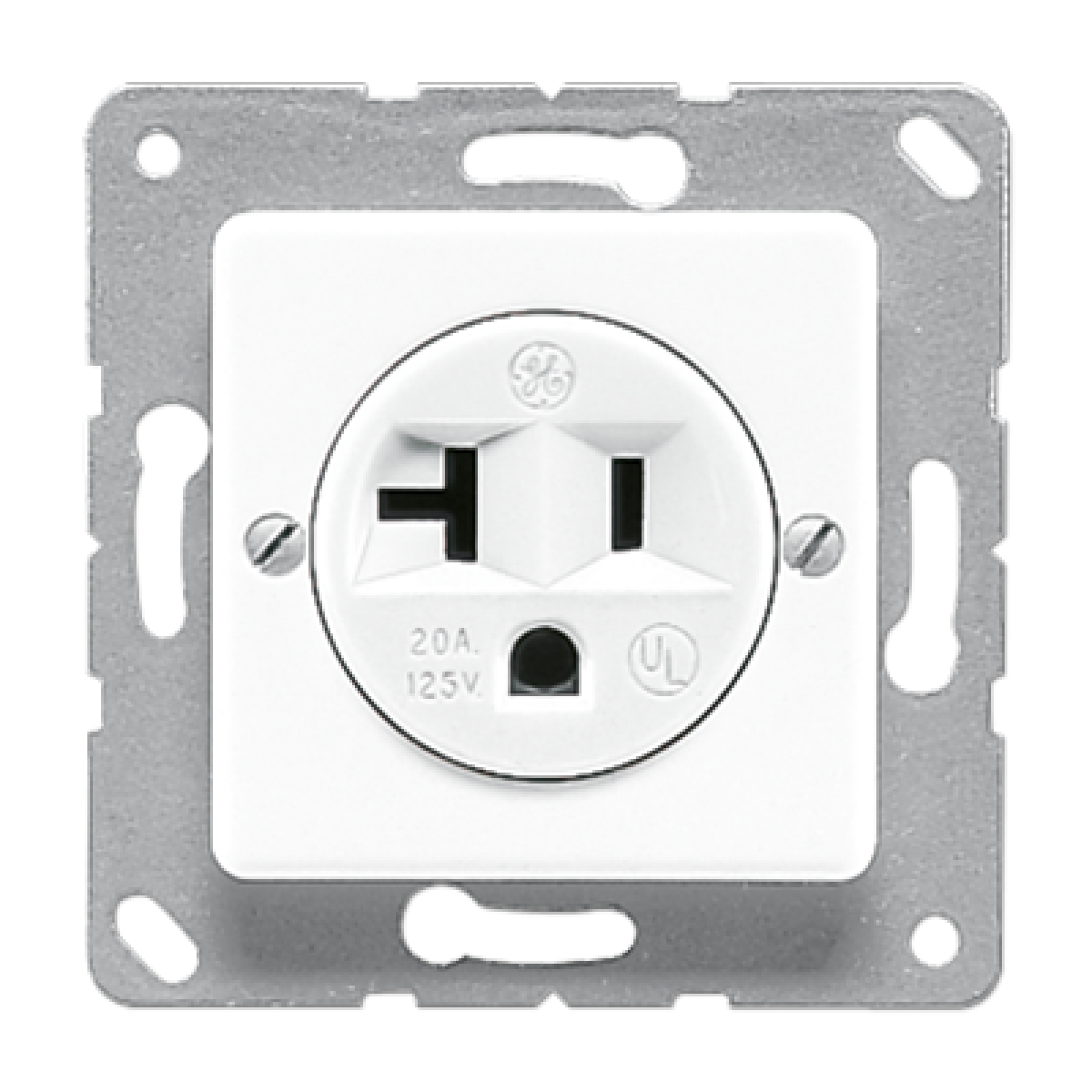 Conector NEMA de EE.UU. A blanco alpino