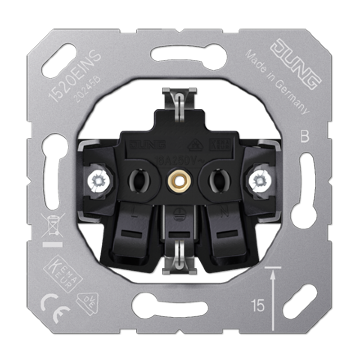 Enchufe sin cazoleta conexión automática