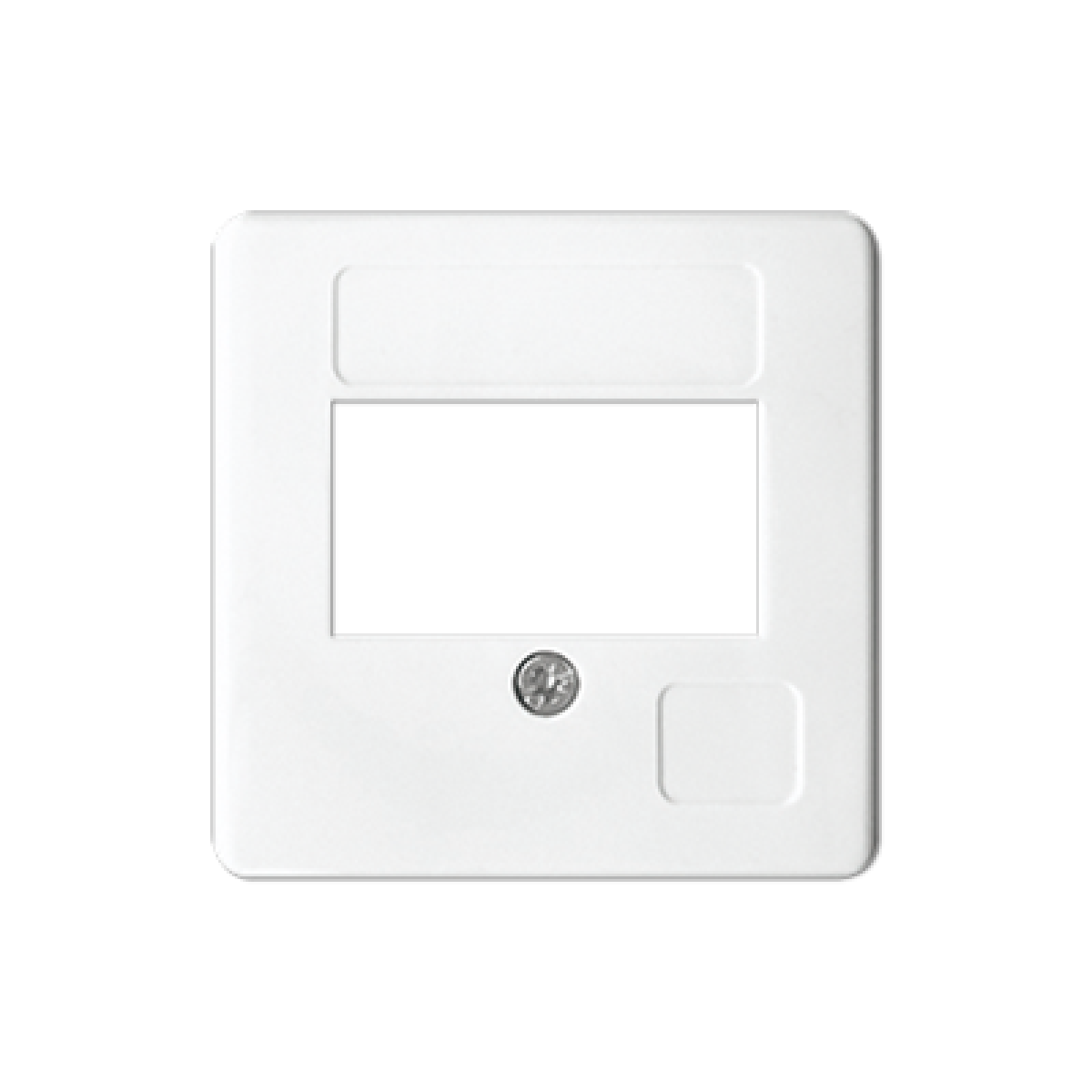 Placa toma altavoz 50x50 bl. alpi