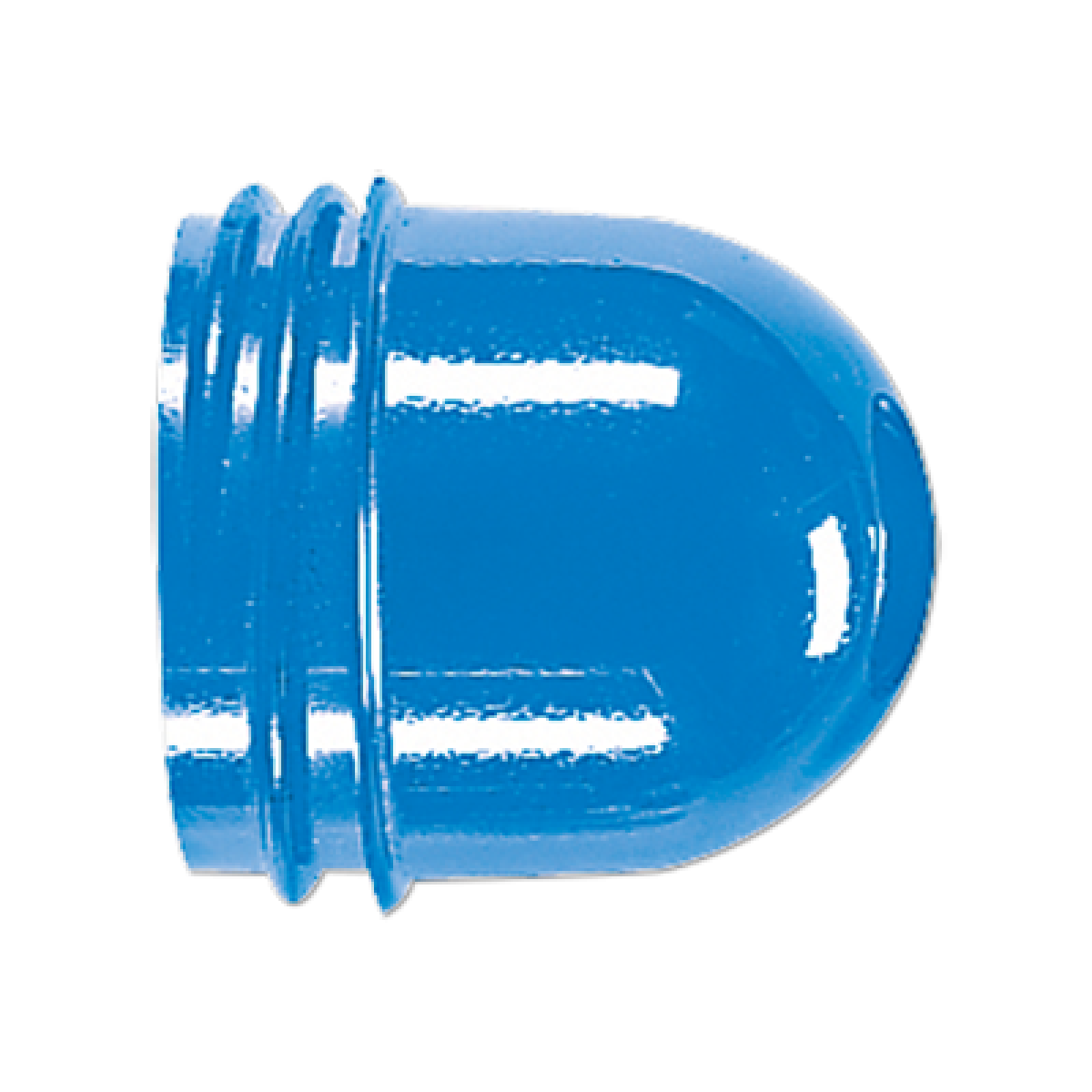 Lente señalización azul