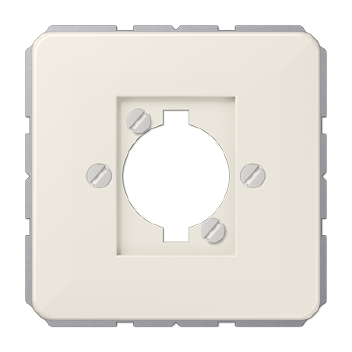 Cubierta enchufe XLR CD bl.