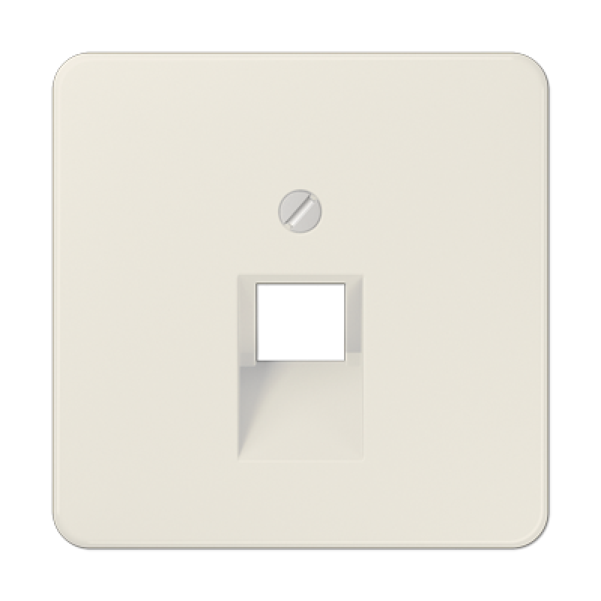 Placa telef. IAEUAE 1 toma bl.